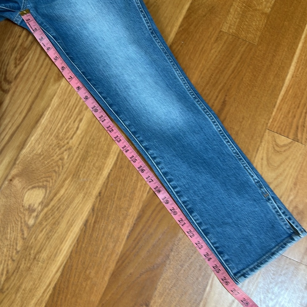 GAP Mid Rise Split-Hem Vintage Slim Jeans - Picture 9 of 13